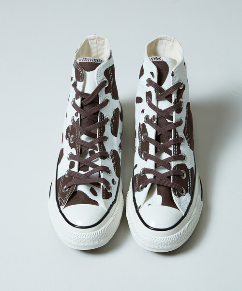 PUBLUX（パブリュクス）の「CONVERSE/コンバース ALL STAR AGED COWSPOT HI[23.0~25.0cm]限定展開/オールスター エイジド カウスポット ハイ（スニーカー・レディース・オフホワイト・25.0cm/24.0cm/23.0cm）」の3枚目の写真