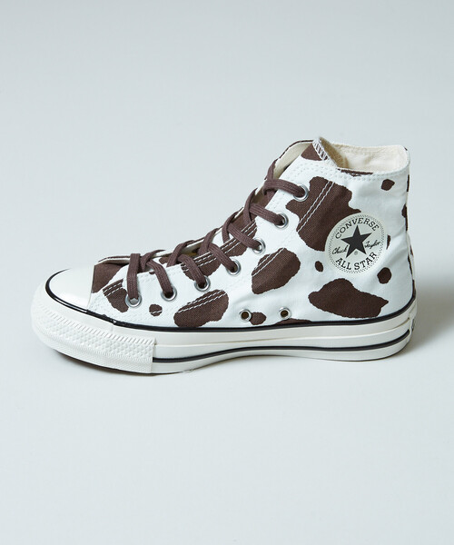 PUBLUX（パブリュクス）の「CONVERSE/コンバース ALL STAR AGED COWSPOT HI[23.0~25.0cm]限定展開/オールスター エイジド カウスポット ハイ（スニーカー・レディース・オフホワイト・25.0cm/24.0cm/23.0cm）」の6枚目の写真