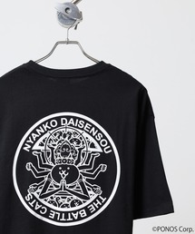 にゃんこ大戦争 オーバーサイズ半袖Tシャツ