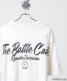 にゃんこ大戦争 オーバーサイズ半袖Tシャツ