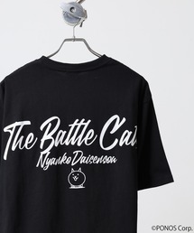 にゃんこ大戦争 オーバーサイズ半袖Tシャツ