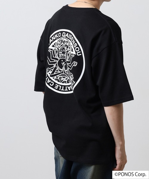 にゃんこ大戦争 オーバーサイズ半袖Tシャツ（Tシャツ/カットソー