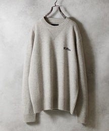 NUMBER (N)INE（ナンバーナイン）の「SHETLAND WOOL VINTAGE GAZETTE KNIT SWEATER / シェットランド ウール ヴィンテージ ガゼット クルーネック ニット セーター（ニット/セーター）」