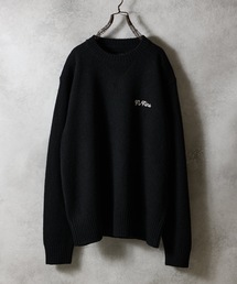 【美品】ナンバーナインデニム ナノユニバース 長袖セーター ボーダー ブラックM NUMBER (N)INE｜ナンバーナインのトップス（ボーダー柄）通販
