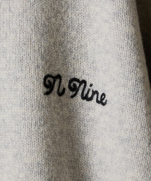 NUMBER (N)INE（ナンバーナイン）の「SHETLAND WOOL VINTAGE GAZETTE KNIT SWEATER / シェットランド ウール 100% ヴィンテージ ガゼット クルーネック ニット セーター（ニット/セーター・メンズ・ブラック/オートミール・4/3/2）」の13枚目の写真