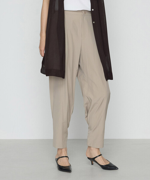 Gabardine K.T（ギャバジンケーティー）の「【2WAY】トリアセタイプライター ワイドパンツ（その他パンツ・レディース・ライトグレー・9号）」の10枚目の写真