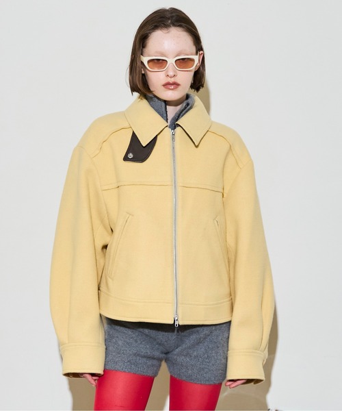 Soutien Collar Blouson / ステンカラーブルゾン（ブルゾン）｜MAISON