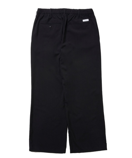COOTIE PRODUCTIONS(クーティープロダクションズ)の「T/W Square Leg Easy Pants(スラックス・メンズ・ブラック・SMALL/LARGE/X-LARGE)」の2枚目の写真