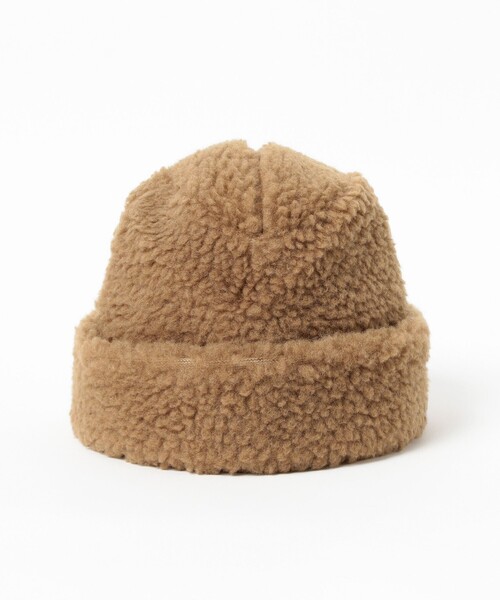 fennica（フェニカ）の「cableami / BOA TOQUE ボアハット（ハット・レディース・オリーブ/ブラウン系その他2/ネイビー・M/L）」の4枚目の写真