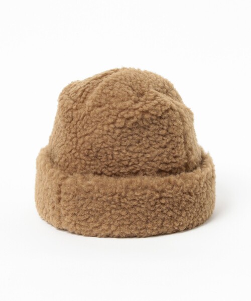 fennica（フェニカ）の「cableami / BOA TOQUE ボアハット（ハット・レディース・オリーブ/ブラウン系その他2/ネイビー・M/L）」の5枚目の写真