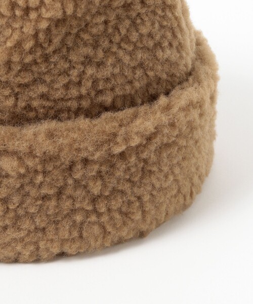 fennica（フェニカ）の「cableami / BOA TOQUE ボアハット（ハット・レディース・オリーブ/ブラウン系その他2/ネイビー・M/L）」の6枚目の写真