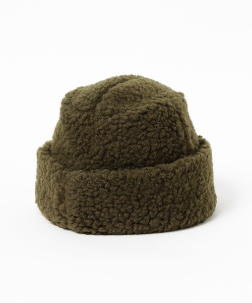 fennica（フェニカ）の「cableami / BOA TOQUE ボアハット（ハット・レディース・オリーブ/ブラウン系その他2/ネイビー・M/L）」の8枚目の写真