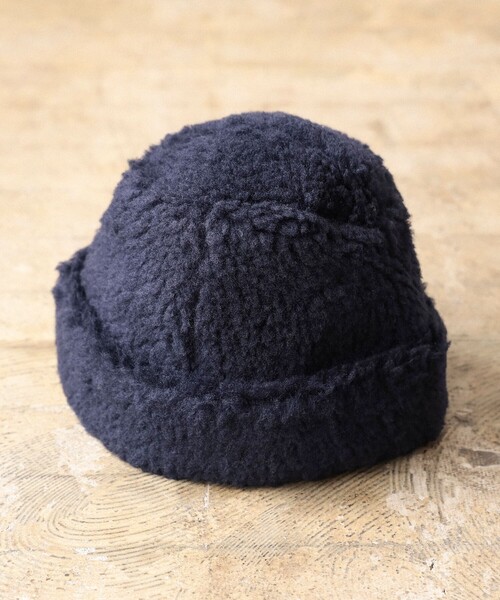 fennica（フェニカ）の「cableami / BOA TOQUE ボアハット（ハット・レディース・オリーブ/ブラウン系その他2/ネイビー・M/L）」の9枚目の写真