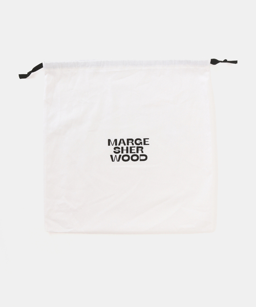 MARGE SHERWOOD(マージシャーウッド)の「【Geek Office / ギークオフィス】MARGESHERWOOD / SOFT BOWLING BAG MINI(ハンドバッグ・レディース・ベージュ・FREE)」の10枚目の写真
