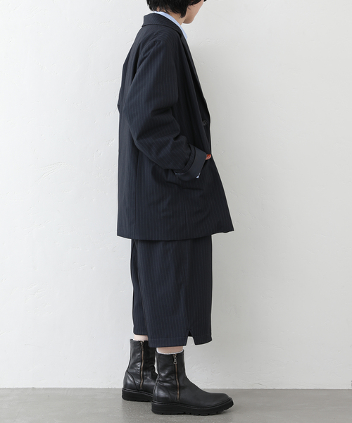 JOURNAL STANDARD LUXE（ジャーナルスタンダード　ラックス）の「TRナカワタ ジャケット（テーラードジャケット・レディース・ネイビー/ブラック・FREE）」の15枚目の写真