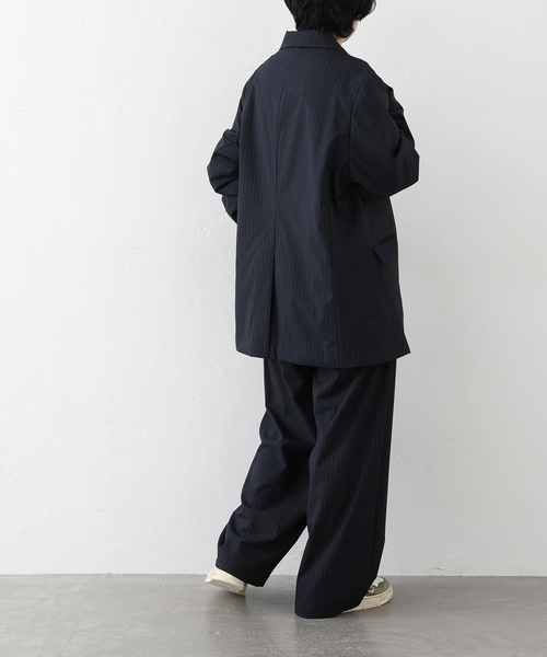 JOURNAL STANDARD LUXE（ジャーナルスタンダード　ラックス）の「TRナカワタ ジャケット（テーラードジャケット・レディース・ネイビー/ブラック・FREE）」の20枚目の写真