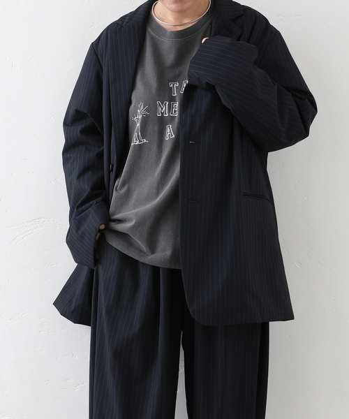 JOURNAL STANDARD LUXE（ジャーナルスタンダード　ラックス）の「TRナカワタ ジャケット（テーラードジャケット・レディース・ネイビー/ブラック・FREE）」の21枚目の写真