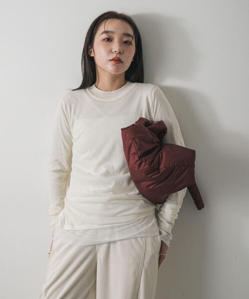 RNページ セール】シアーハイネックセーター（ニット/セーター）｜SENSE OF