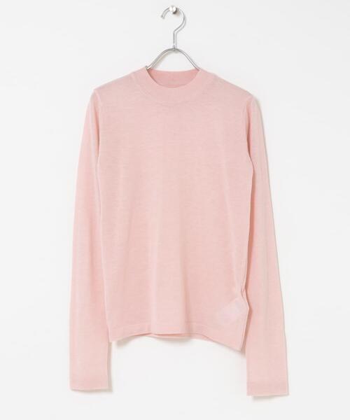 SENSE OF PLACE by URBAN RESEARCH（センスオブプレイスバイアーバンリサーチ）の「シアーハイネックセーター（ニット/セーター・レディース・チャコールグレー/アイボリー/ピンク・ONE）」の18枚目の写真