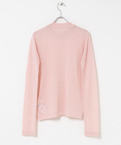 SENSE OF PLACE by URBAN RESEARCH（センスオブプレイスバイアーバンリサーチ）の「シアーハイネックセーター（ニット/セーター・レディース・チャコールグレー/アイボリー/ピンク・ONE）」の20枚目の写真