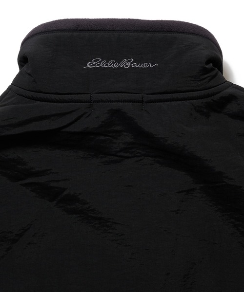 Eddie Bauer（エディーバウアー）の「ポーラテック ジップモック（ブルゾン・メンズ・グレー/ブラック・XL/L/M/XXL）」の8枚目の写真