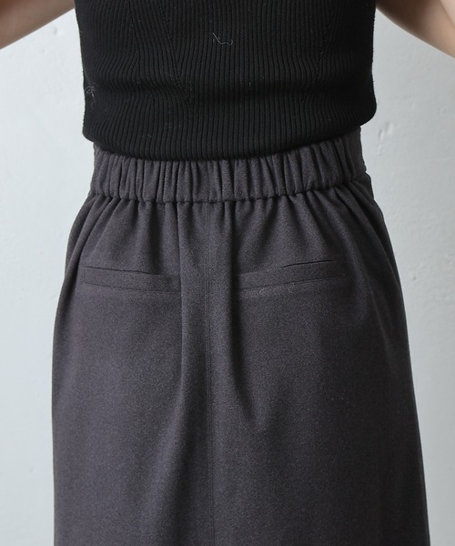 COLONY 2139（コロニートゥーワンスリーナイン）の「ナロースカート（スカート・レディース・チャコールグレー/ブラック/カーキ・FREE）」の7枚目の写真