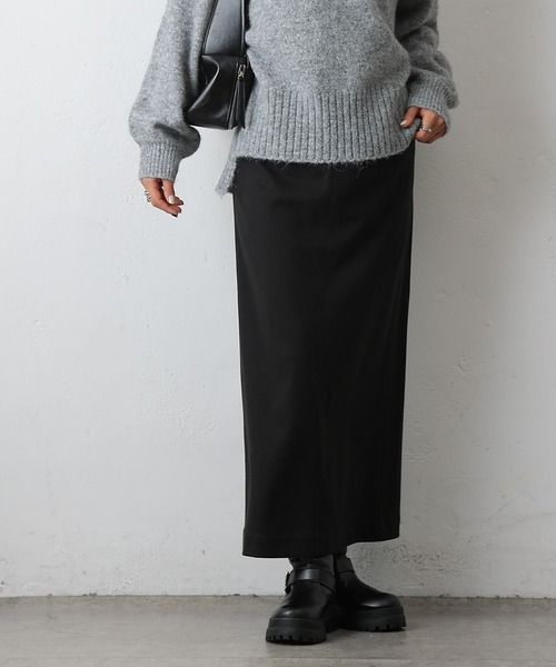 COLONY 2139（コロニートゥーワンスリーナイン）の「ナロースカート（スカート・レディース・チャコールグレー/ブラック/カーキ・FREE）」の10枚目の写真