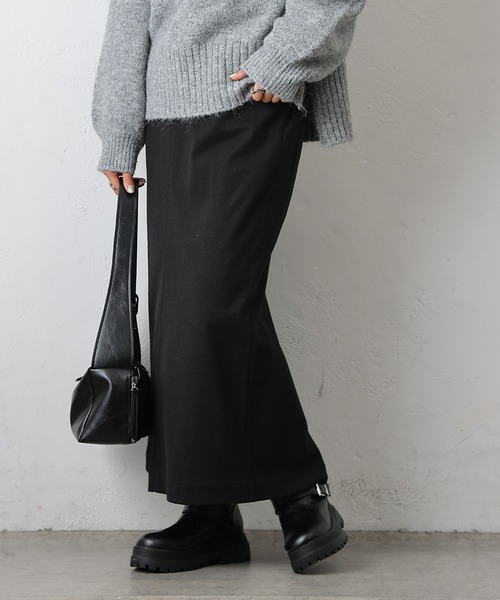 COLONY 2139（コロニートゥーワンスリーナイン）の「ナロースカート（スカート・レディース・チャコールグレー/ブラック/カーキ・FREE）」の11枚目の写真