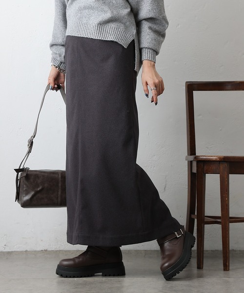 COLONY 2139（コロニートゥーワンスリーナイン）の「ナロースカート（スカート・レディース・チャコールグレー/ブラック/カーキ・FREE）」の19枚目の写真