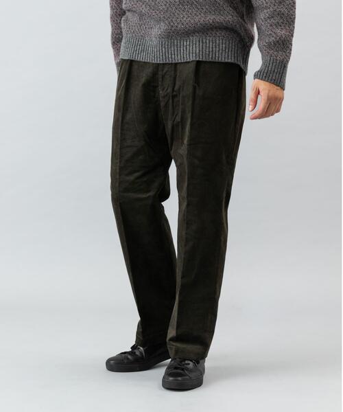 URBAN RESEARCH ROSSO MEN（アーバンリサーチロッソメン）の「『XLサイズあり』ストレッチコーデュロイ1タックワイドスラックス（その他パンツ・メンズ・モカ/カーキ/ブラック・X-LARGE/LARGE/MEDIUM）」の5枚目の写真