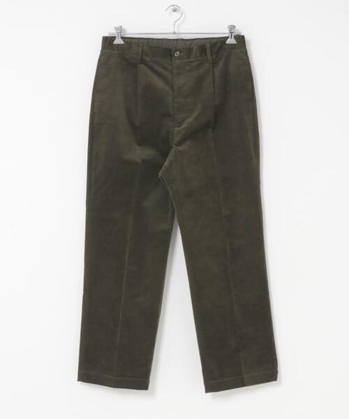 URBAN RESEARCH ROSSO MEN（アーバンリサーチロッソメン）の「『XLサイズあり』ストレッチコーデュロイ1タックワイドスラックス（その他パンツ・メンズ・モカ/カーキ/ブラック・X-LARGE/LARGE/MEDIUM）」の11枚目の写真