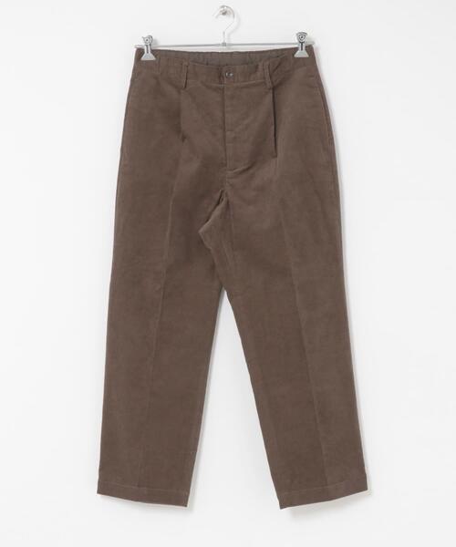 URBAN RESEARCH ROSSO MEN（アーバンリサーチロッソメン）の「『XLサイズあり』ストレッチコーデュロイ1タックワイドスラックス（その他パンツ・メンズ・モカ/カーキ/ブラック・X-LARGE/LARGE/MEDIUM）」の22枚目の写真