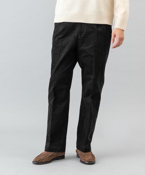 セール】『XLサイズあり』ストレッチコーデュロイ1タックワイド