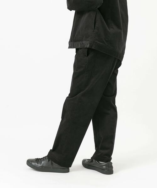 セール】『XLサイズあり』ストレッチコーデュロイ1タックワイド