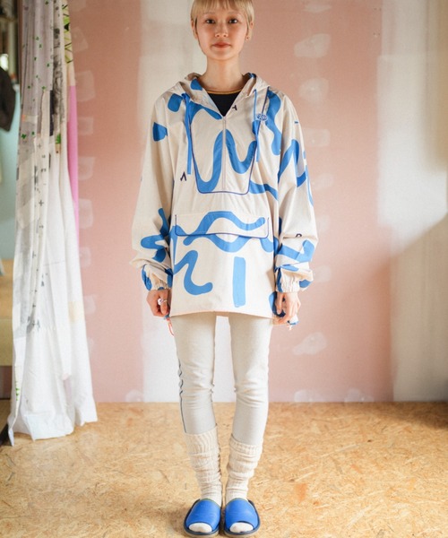 PAMM(パム)の「thanks sea anorak parka(パーカー・レディース・アイボリー・FREE)」の4枚目の写真