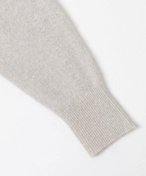 URBAN RESEARCH（アーバンリサーチ）の「FOX混ラメニット（ニット/セーター・レディース・グリーン系その他/ライトグレー/チャコールグレー・FREE）」の12枚目の写真