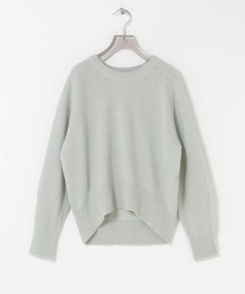 URBAN RESEARCH（アーバンリサーチ）の「FOX混ラメニット（ニット/セーター・レディース・グリーン系その他/ライトグレー/チャコールグレー・FREE）」の21枚目の写真