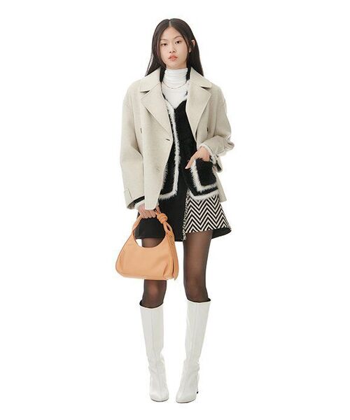 NICK&NICOLE（ニックアンドニコール）の「[ESSENTIAL] TURTLENECK SLIM TOP_IVORY（Tシャツ/カットソー・レディース・その他・FREE）」の10枚目の写真