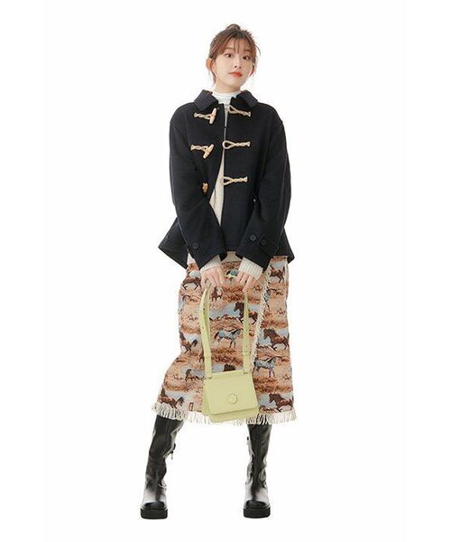 NICK&NICOLE（ニックアンドニコール）の「[ESSENTIAL] TURTLENECK SLIM TOP_IVORY（Tシャツ/カットソー・レディース・その他・FREE）」の11枚目の写真