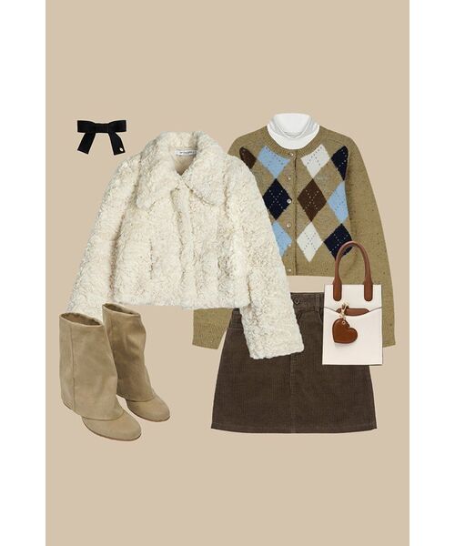 NICK&NICOLE（ニックアンドニコール）の「[ESSENTIAL] TURTLENECK SLIM TOP_IVORY（Tシャツ/カットソー・レディース・その他・FREE）」の13枚目の写真