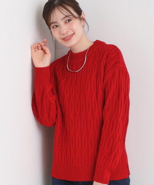 SHOO・LA・RUE（シューラルー）の「【洗える／毛玉レス】シンプル