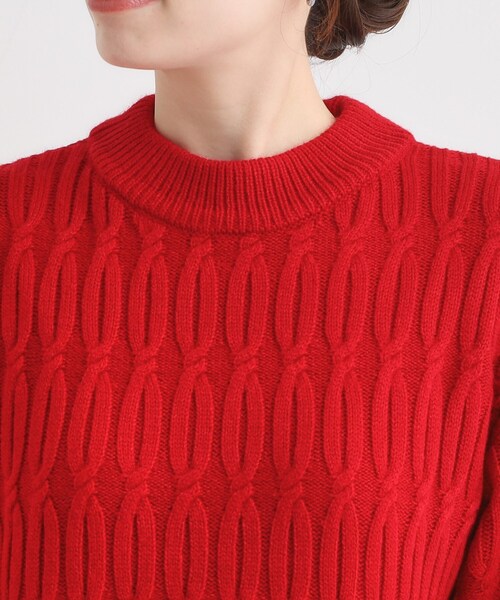 SHOO・LA・RUE（シューラルー）の「【洗える／毛玉レス】シンプル