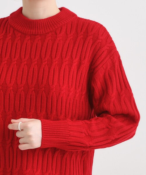 SHOO・LA・RUE（シューラルー）の「【洗える／毛玉レス】シンプル