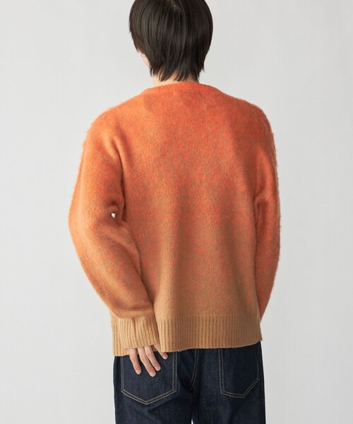 City Ambient Products(シティアンビエントプロダクツ)の「City Ambient Products: グラデーション シャギー クルーネック ニット(ニット/セーター・メンズ・クリアレッド/オリーブ/ライトブルー・SMALL/MEDIUM/LARGE)」の20枚目の写真