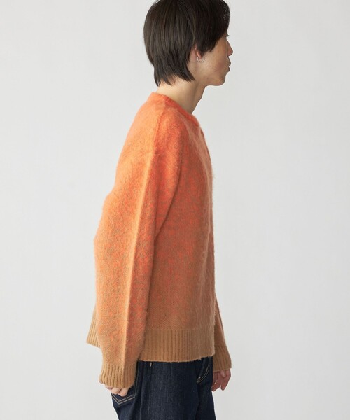 City Ambient Products(シティアンビエントプロダクツ)の「City Ambient Products: グラデーション シャギー クルーネック ニット(ニット/セーター・メンズ・クリアレッド/オリーブ/ライトブルー・SMALL/MEDIUM/LARGE)」の19枚目の写真