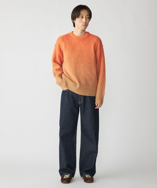 City Ambient Products(シティアンビエントプロダクツ)の「City Ambient Products: グラデーション シャギー クルーネック ニット(ニット/セーター・メンズ・クリアレッド/オリーブ/ライトブルー・SMALL/MEDIUM/LARGE)」の18枚目の写真