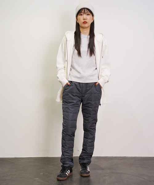 (Never) Acquiesce(ネバーアクイース)の「軽量ダウンスキニーパンツ(その他パンツ・メンズ・チャコールグレー/ブラック/ライトグレー/ネイビー/カモフラージュ・MEDIUM/LARGE/X-LARGE)」の10枚目の写真