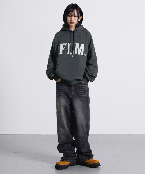 F.ILLUMINATE(フィルミネイト)の「FLM スティッチロゴフードパーカー - ブラック(パーカー・レディース・その他・SMALL/MEDIUM/LARGE)」の6枚目の写真