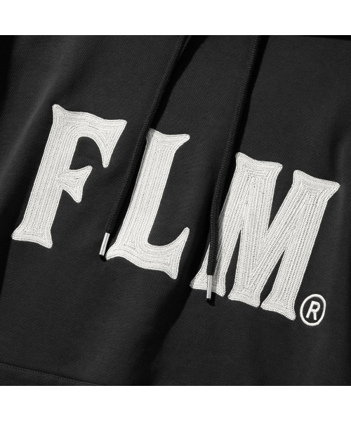 F.ILLUMINATE(フィルミネイト)の「FLM スティッチロゴフードパーカー - ブラック(パーカー・レディース・その他・SMALL/MEDIUM/LARGE)」の11枚目の写真