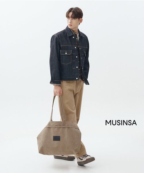 MUSINSA STANDARD（ムシンサスタンダード）の「セルビジデニムトラッカージャケット2 [ディープインディゴ]（デニムジャケット・メンズ・その他・MEDIUM/LARGE/X-LARGE/XX-LARGE）」の14枚目の写真